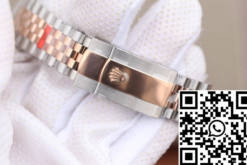 Gold Dial Sundust Rose Datejust EW Rolex M126331-0008 Factory 0329